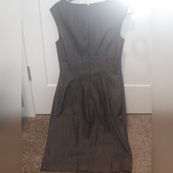 Calvin Klein Grey Dress Size 6 - Picture 3 of 3